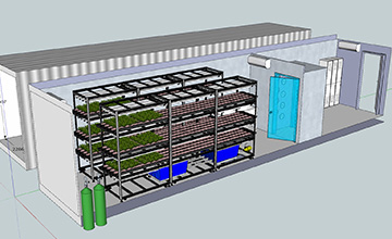 コンテナ型植物工場